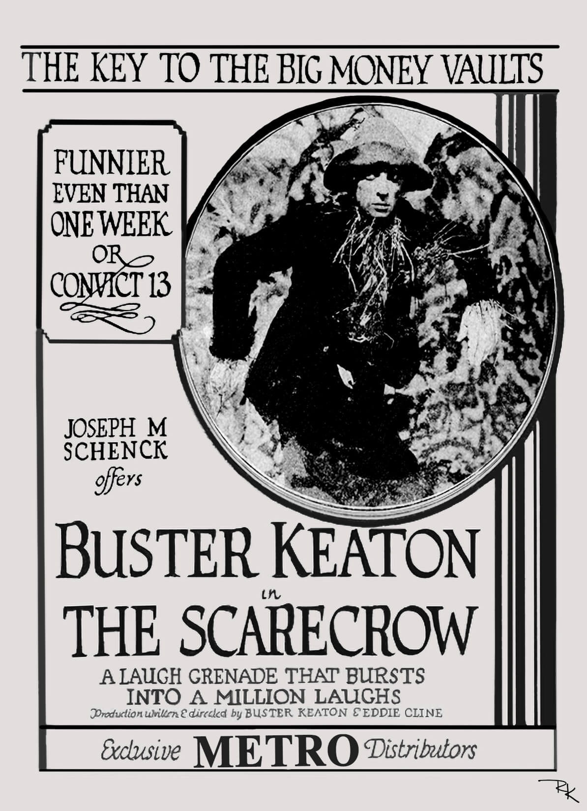 Buster Keaton Poster-After