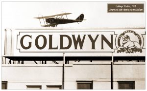 Goldwyn Studios Temporary Sign 1919w