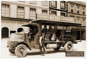 Metro Studios Power Generator Truck On Back Lot 1921w