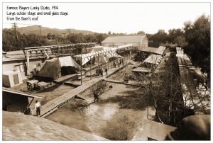 Famous Players Lasky 1916 View Looking East Along Selma Avenue To Argyle Street