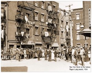 Famous Players Lasky Backlot New York Street 1926