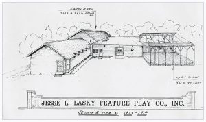 Lasky Studio Rendering 1914