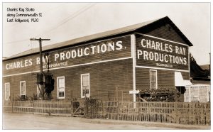 Charles Ray 1920 Set Construction Mill Building