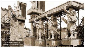 Babylon set with griffith