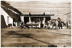 Vitagraph outdoor stage