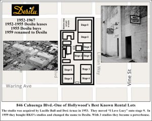 846 Cahuenga Desilu Map