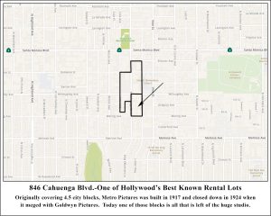 846 Cahuenga Hollywood Map