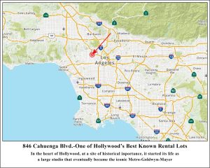 846 Cahuenga La Map