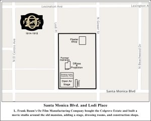 Santa Monica And Lodi Oz Studio Map 1