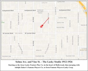 Selma & Vine Hollywood Map