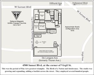 Fine Arts Map 1915