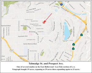 Talmadge And Prospect East Hollywood Map