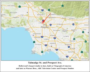 Talmadge And Prospect La Map