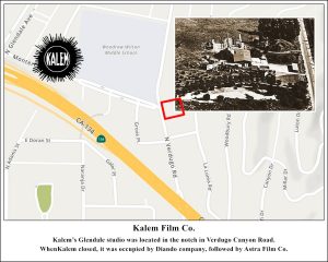 Kalem Map Glendale Close Up