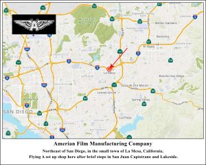 American La Mesa Map Long