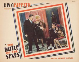 Griffith Battle Of The Sexes 1928 2